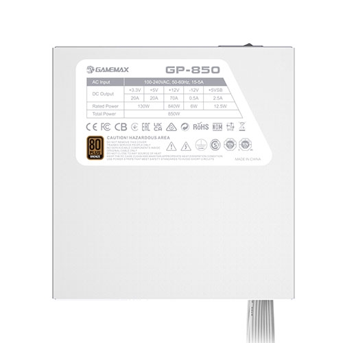 GP-850 WHITE<br>100280040067 - imagen 3