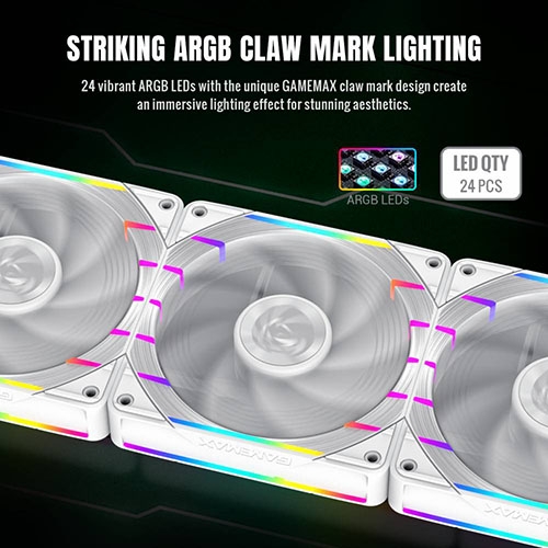 Tornado T12 ARGB WHITE<br>100280130063 - imagen 3